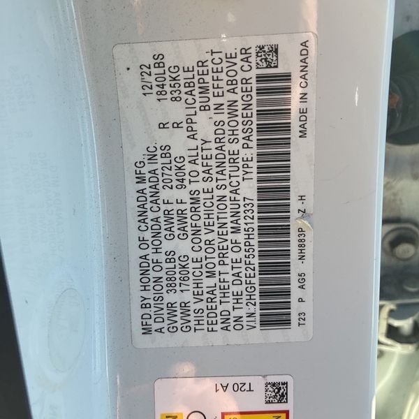 Thumbnail: 2023 Honda Civic - 21