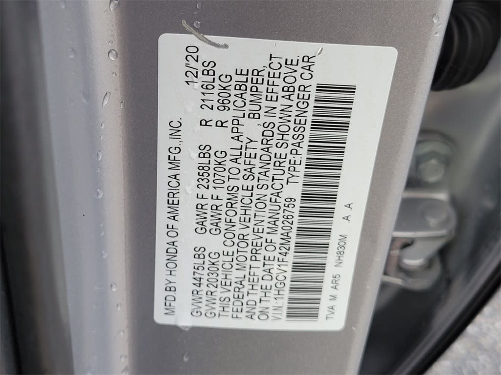 Thumbnail: 2021 Honda Accord - 15