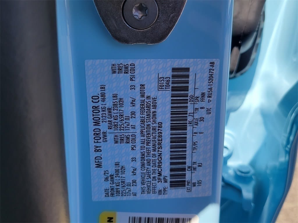 Thumbnail: 2025 Ford Bronco Sport - 14