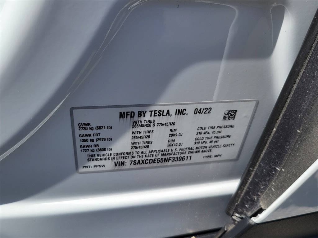2022 Tesla Model X Standard Range 14
