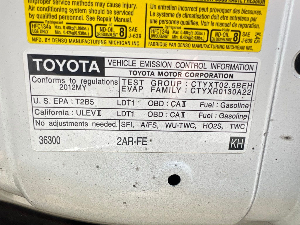 2012 Toyota RAV4 Base 11