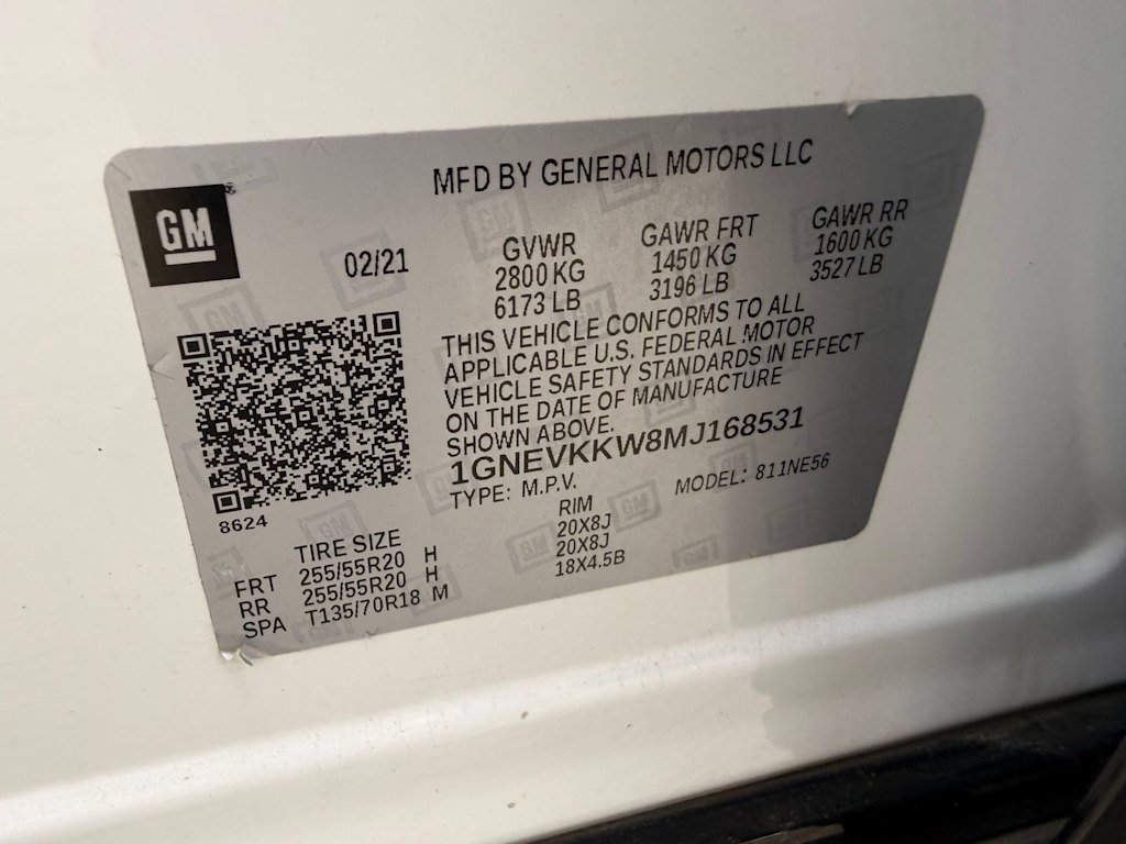 Thumbnail: 2021 Chevrolet Traverse - 15