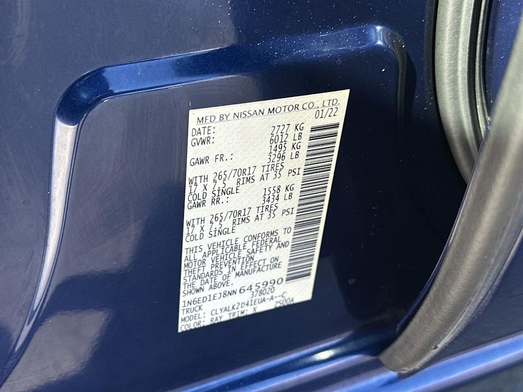 Thumbnail: 2022 Nissan Frontier - 21