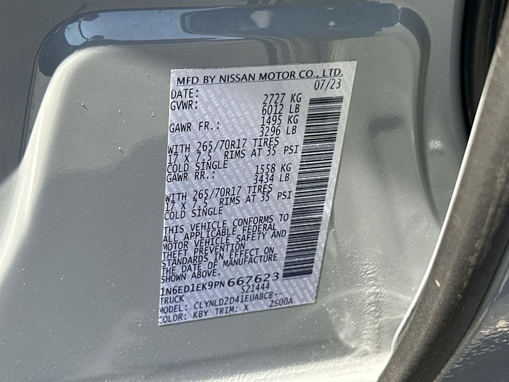 Thumbnail: 2023 Nissan Frontier - 21