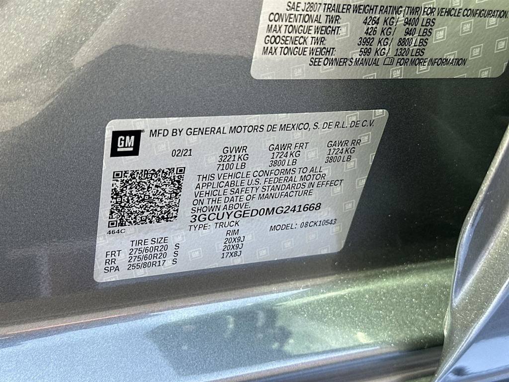 Thumbnail: 2021 Chevrolet Silverado 1500 - 19