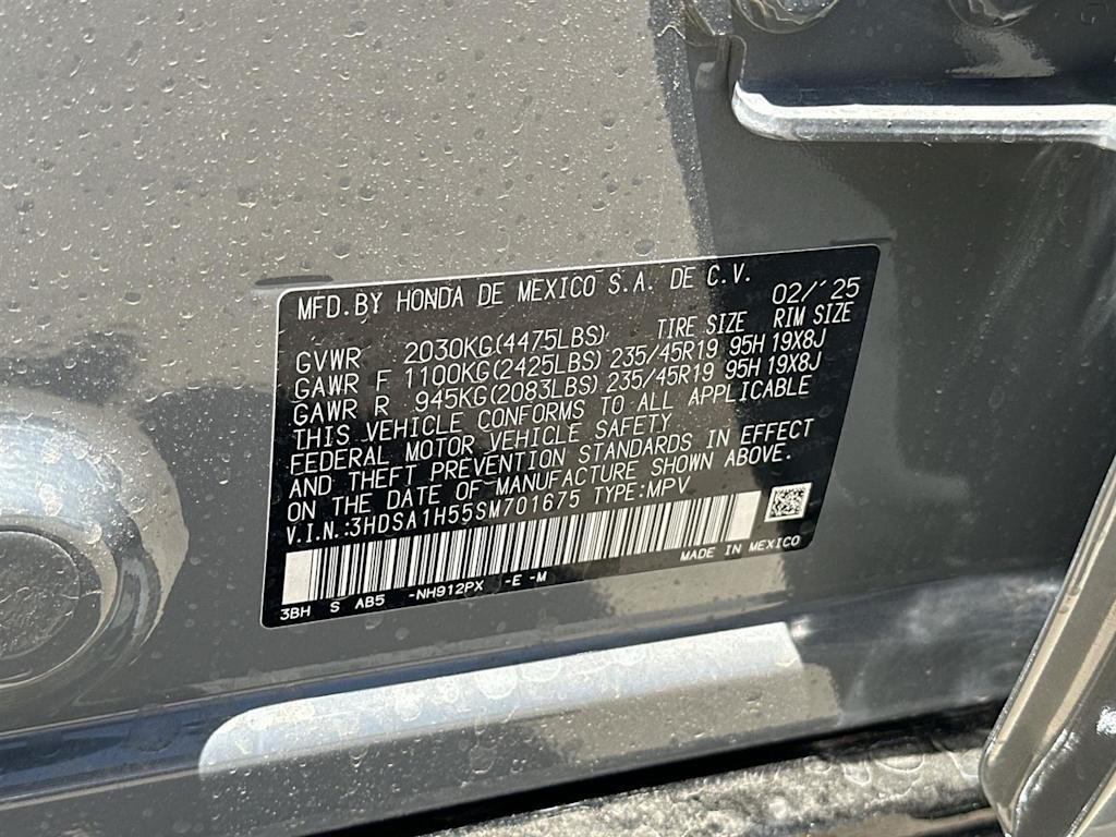 2025 Acura ADX A-SPEC 18