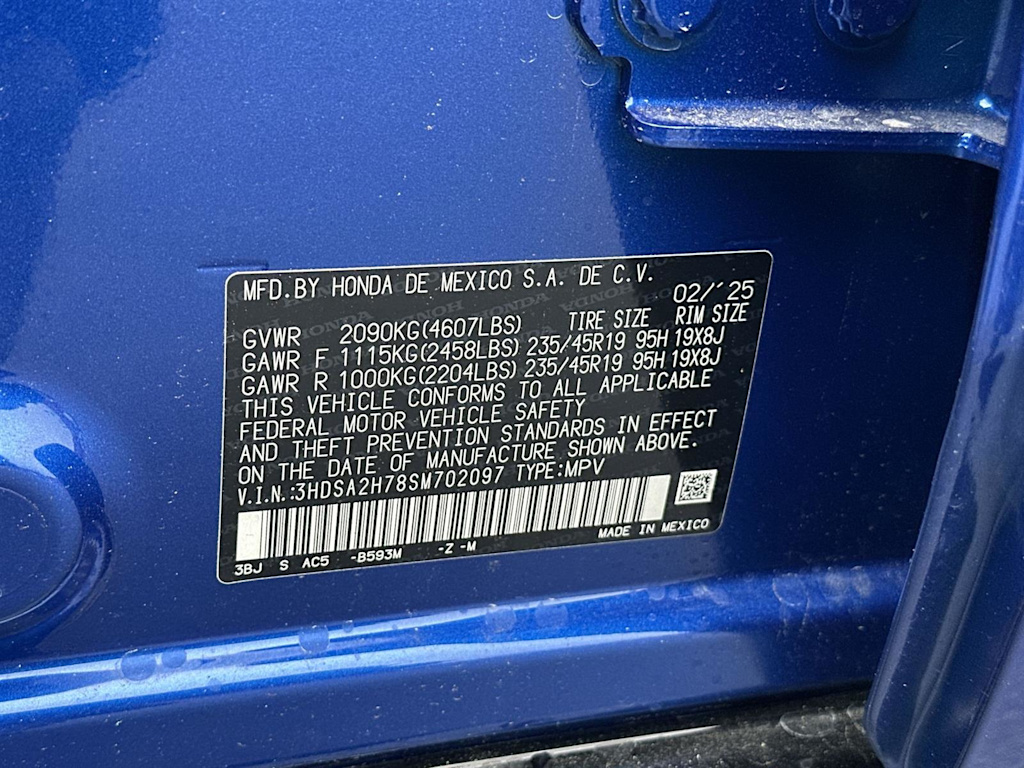 2025 Acura ADX A-SPEC 21