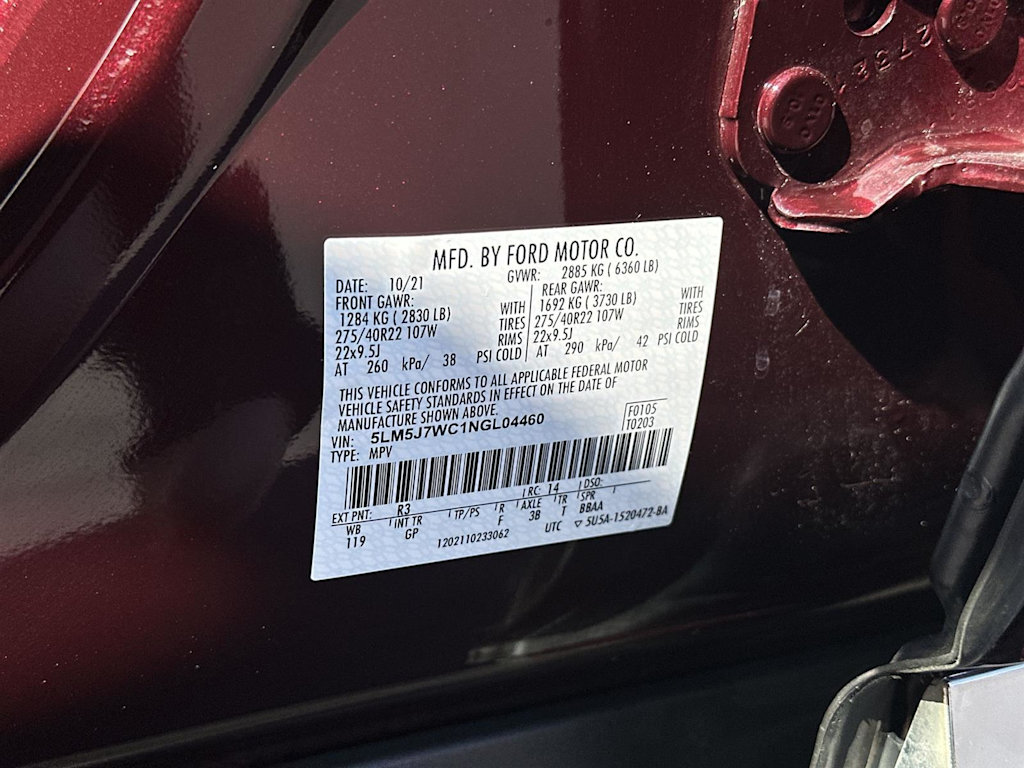 Thumbnail: 2022 Lincoln Aviator - 19