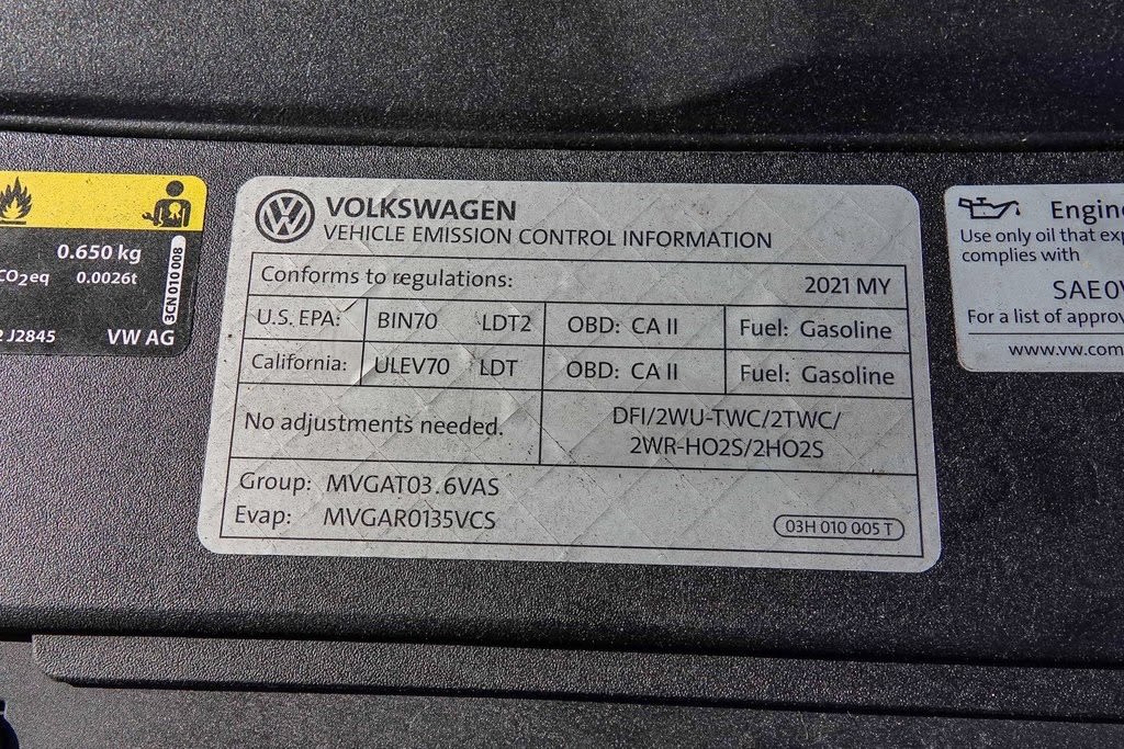 2021 Volkswagen Atlas SE 14