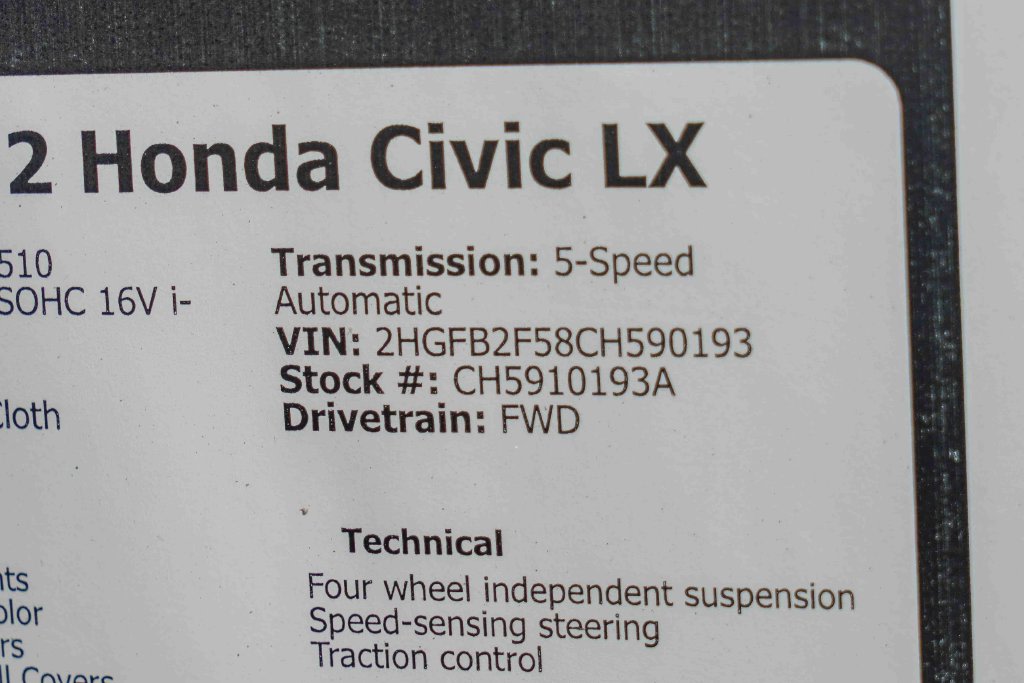 Thumbnail: 2012 Honda Civic - 14