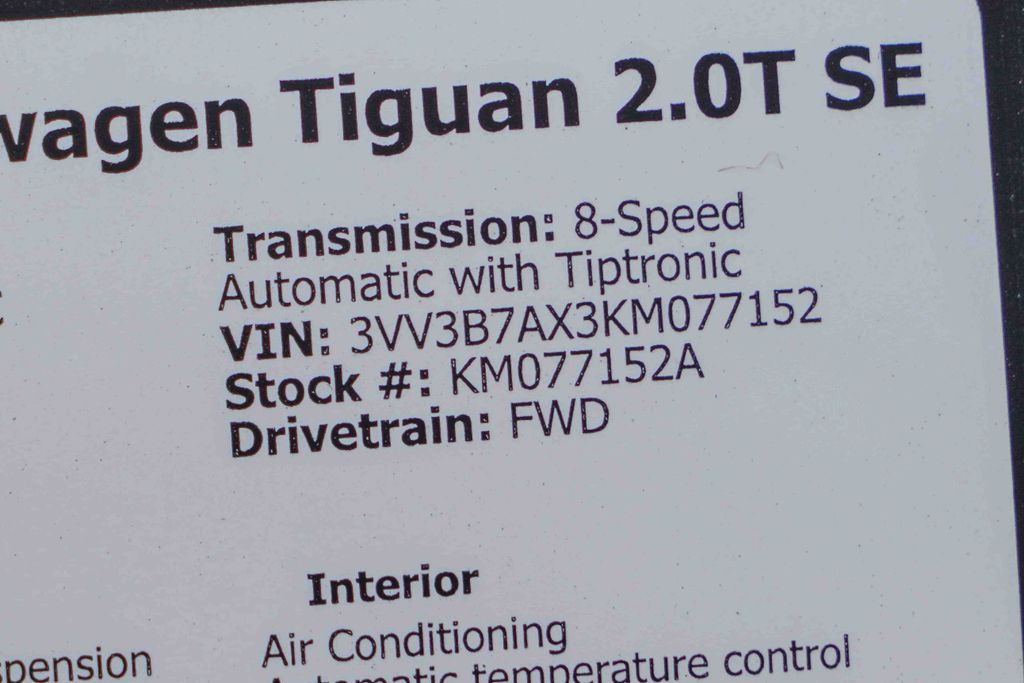 Thumbnail: 2019 Volkswagen Tiguan - 28