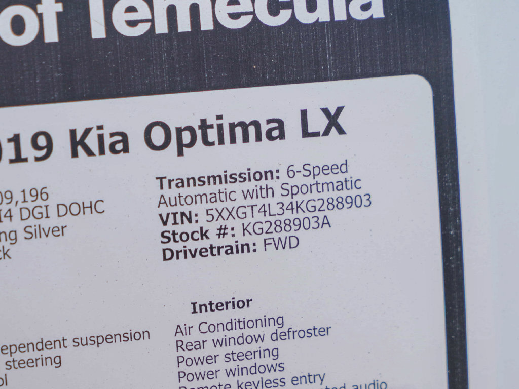Thumbnail: 2019 Kia Optima - 28