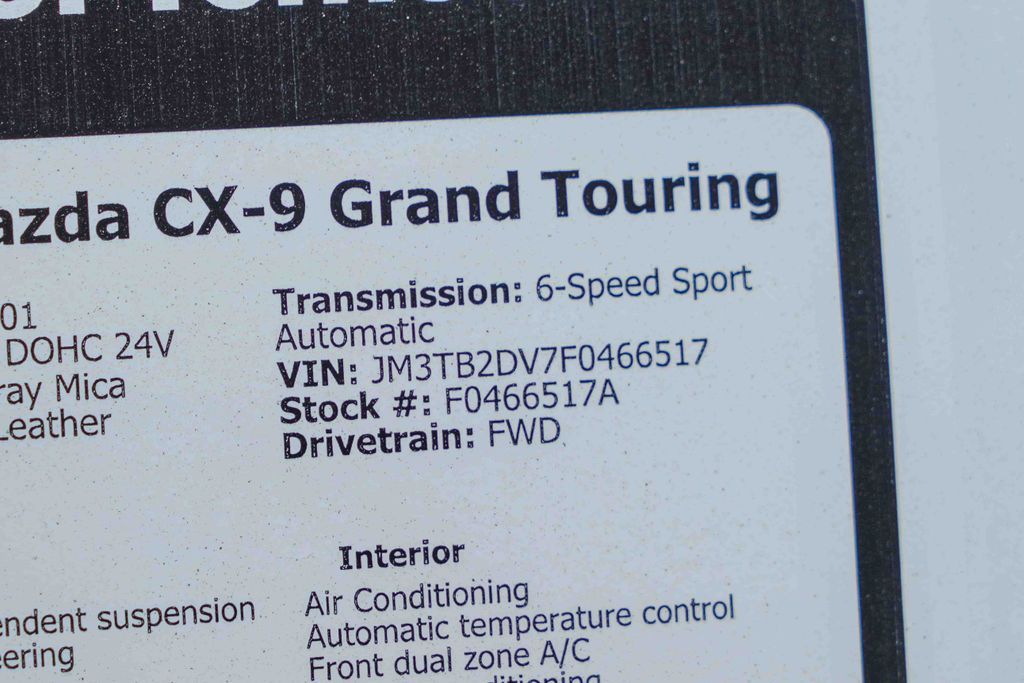 Thumbnail: 2015 Mazda CX-9 - 28