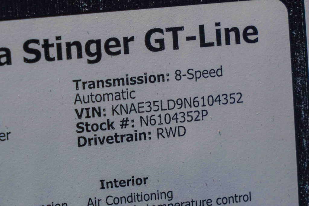 Thumbnail: 2022 Kia Stinger - 28