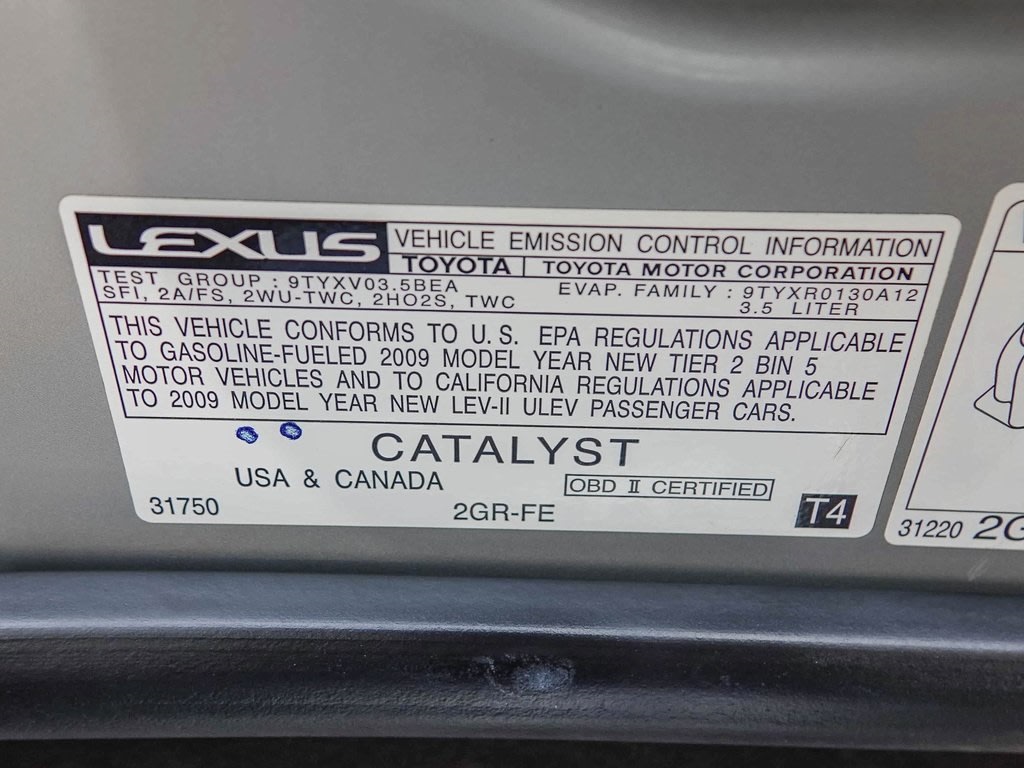 Thumbnail: 2009 Lexus ES - 15