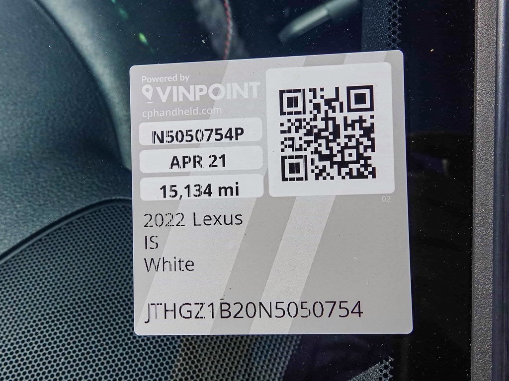 2022 Lexus IS 350 29