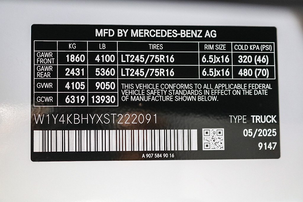 Thumbnail: 2025 Mercedes-Benz Sprinter - 15