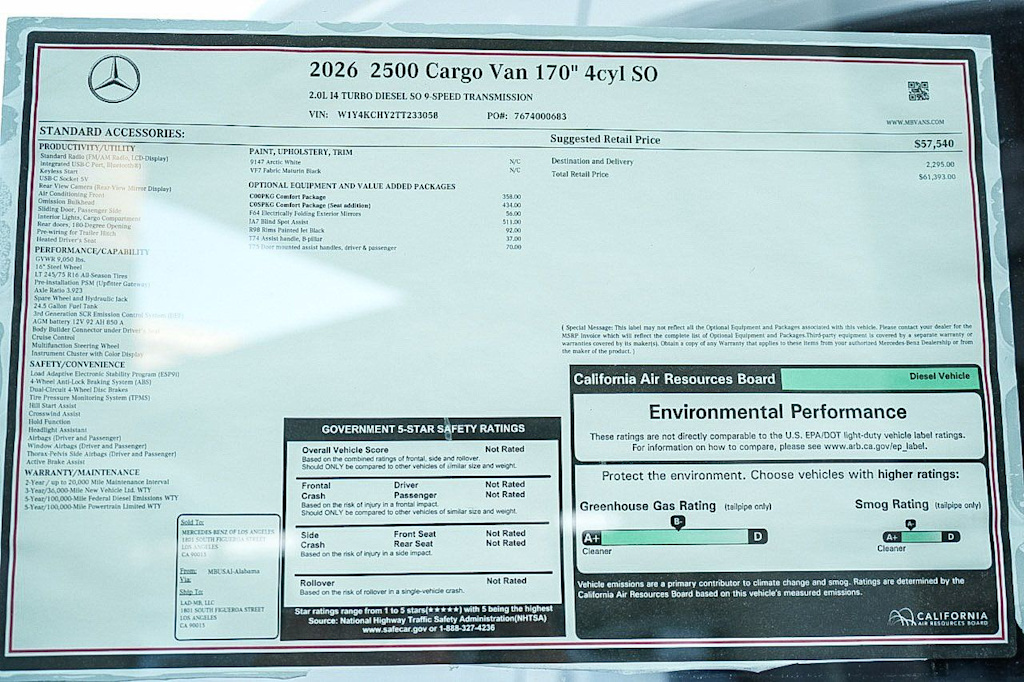 Thumbnail: 2026 Mercedes-Benz Sprinter - 24
