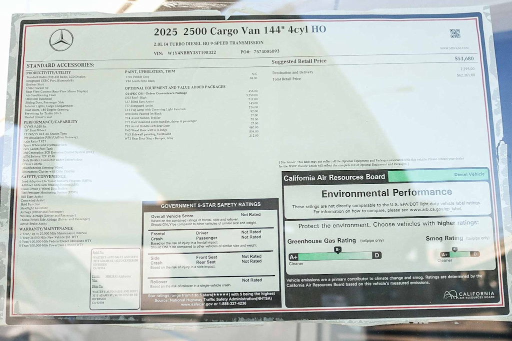 Thumbnail: 2025 Mercedes-Benz Sprinter - 26