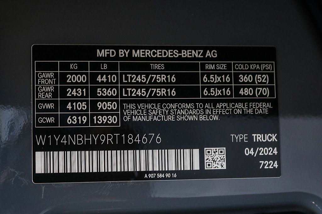 Thumbnail: 2024 Mercedes-Benz Sprinter - 15