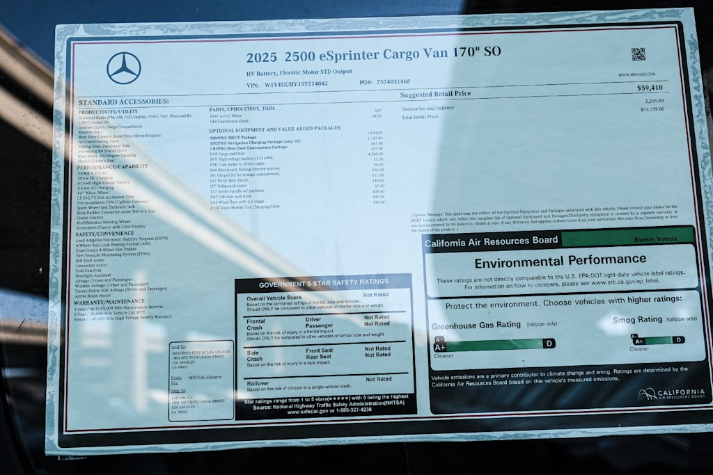 Thumbnail: 2025 Mercedes-Benz eSprinter - 31