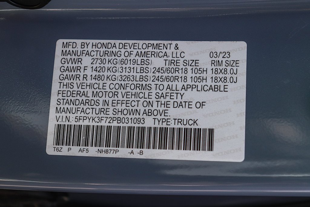 Thumbnail: 2023 Honda Ridgeline - 15