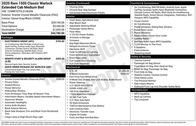 Thumbnail: 2020 RAM 1500 - 12