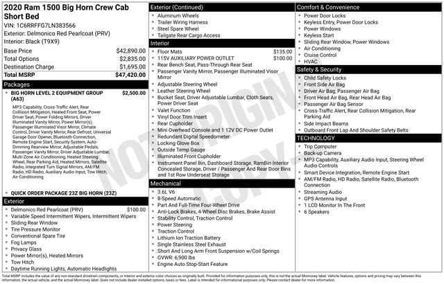 Thumbnail: 2020 RAM 1500 - 11