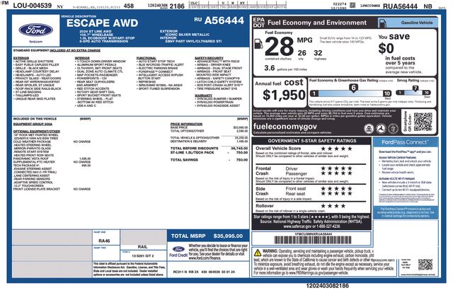 Thumbnail: 2024 Ford Escape - 17