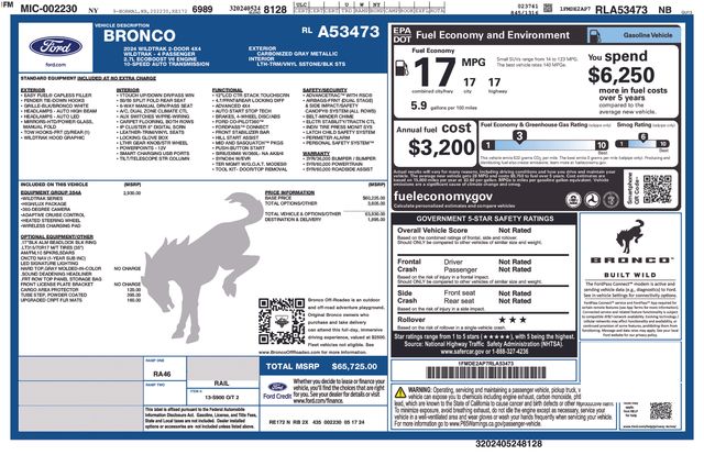2024 Ford Bronco Wildtrak 15