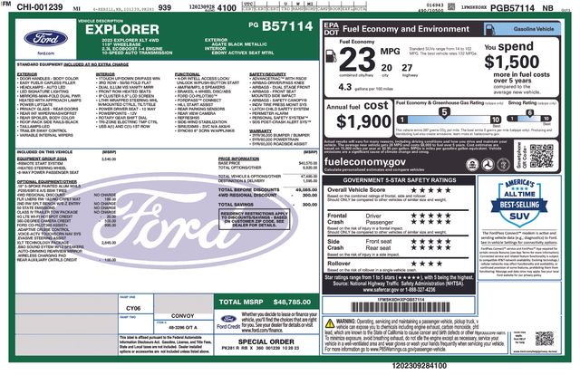 Thumbnail: 2023 Ford Explorer - 16