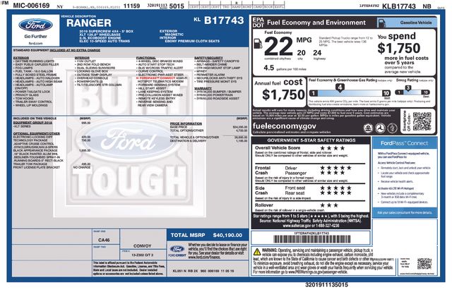Thumbnail: 2019 Ford Ranger - 17