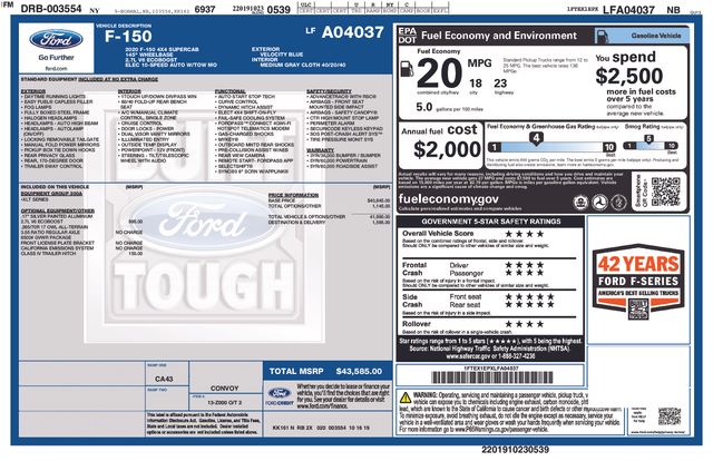 Thumbnail: 2020 Ford F-150 - 11