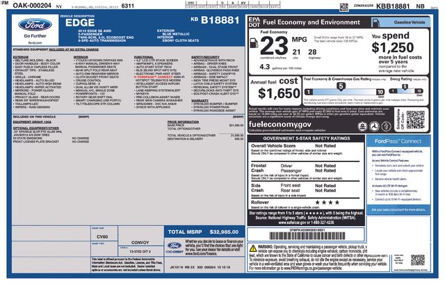 Thumbnail: 2019 Ford Edge - 11