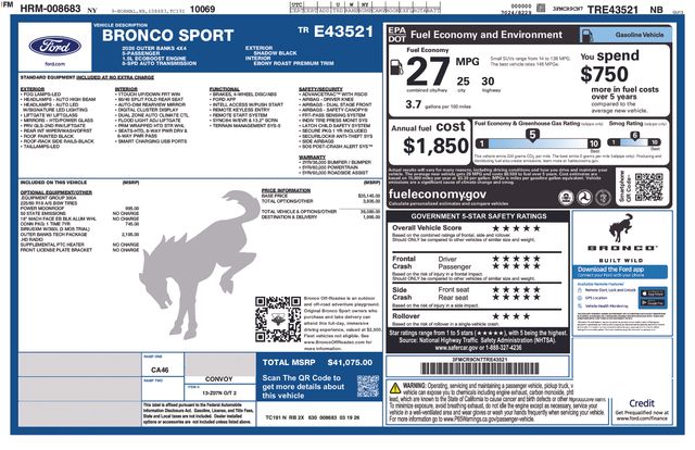 Thumbnail: 2026 Ford Bronco Sport - 17