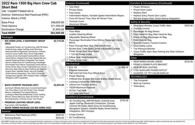 Thumbnail: 2022 RAM 1500 - 15