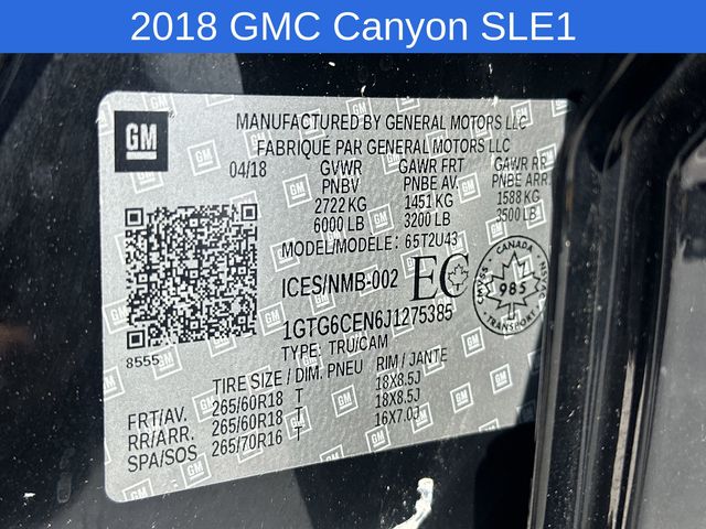 Thumbnail: 2018 GMC Canyon - 23