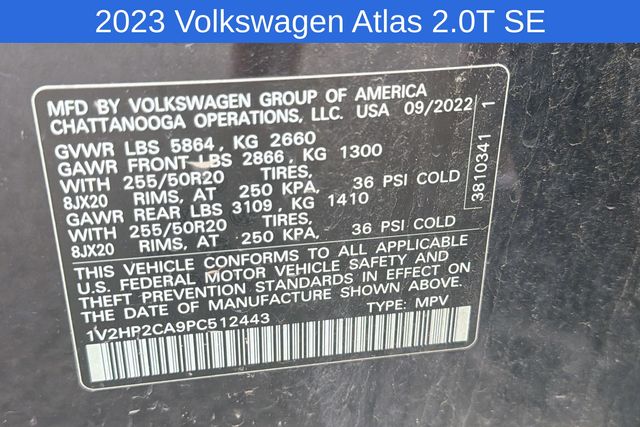 Thumbnail: 2023 Volkswagen Atlas - 12