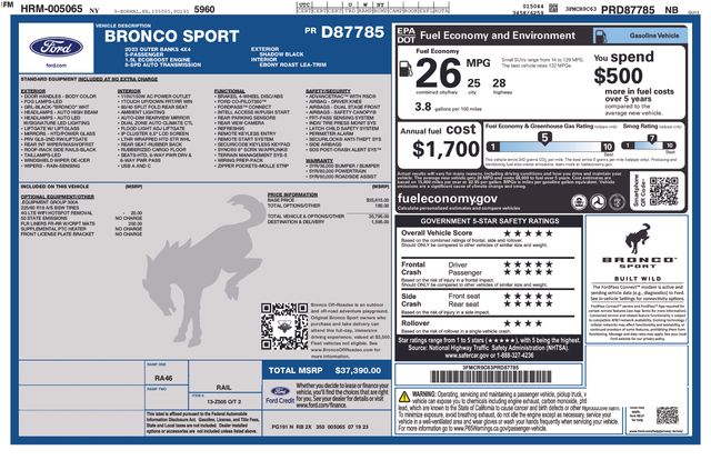 Thumbnail: 2023 Ford Bronco Sport - 13