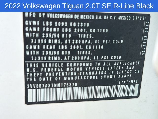 Thumbnail: 2022 Volkswagen Tiguan - 12