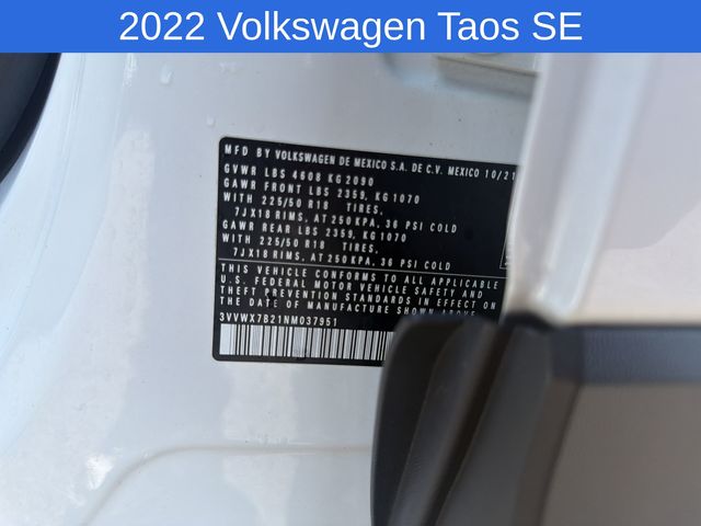 Thumbnail: 2022 Volkswagen Taos - 25