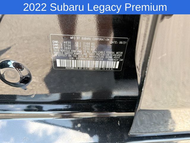 Thumbnail: 2022 Subaru Legacy - 18