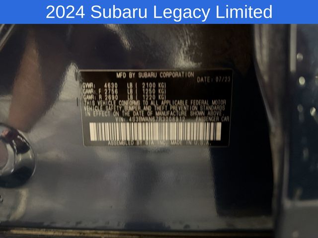 Thumbnail: 2024 Subaru Legacy - 28