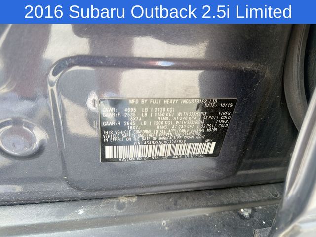 Thumbnail: 2016 Subaru Outback - 11