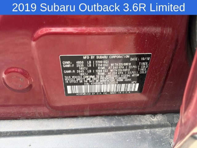Thumbnail: 2019 Subaru Outback - 8