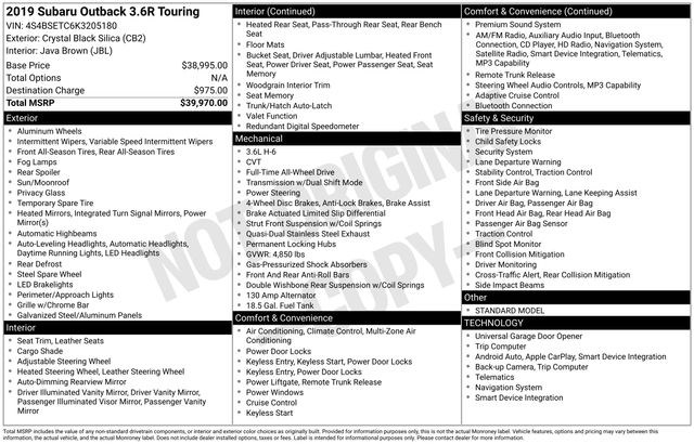 Thumbnail: 2019 Subaru Outback - 17