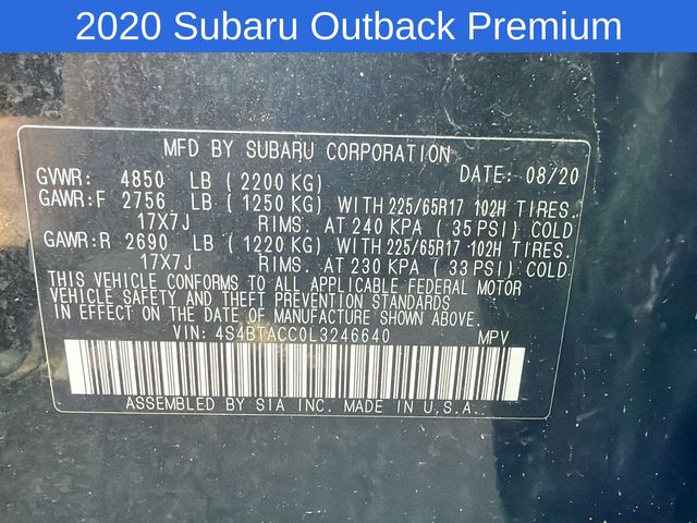 Thumbnail: 2020 Subaru Outback - 29