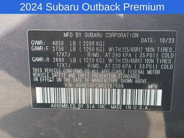 Thumbnail: 2024 Subaru Outback - 19