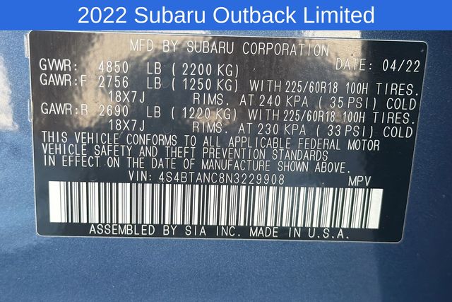 Thumbnail: 2022 Subaru Outback - 16
