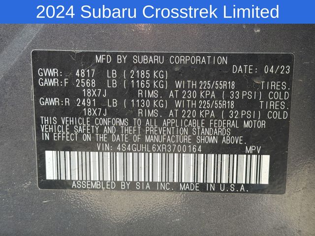 Thumbnail: 2024 Subaru Crosstrek - 18